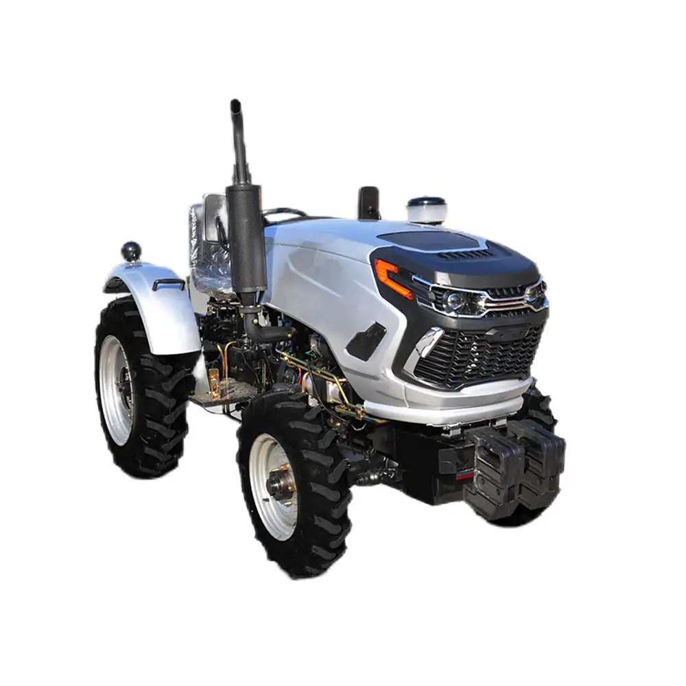 25 HP Tractor, EPA4 Certified 4WD Compact Tractor, 254 Garden Lawn Tractor