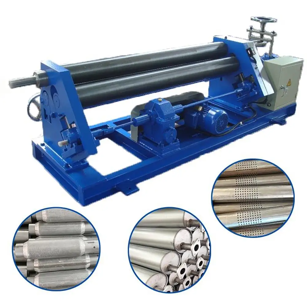 3 Rolls Automatic Iron CNC Cone Rolled Stainless Steel Motor Machine with High Safety for Exhaust Production Line