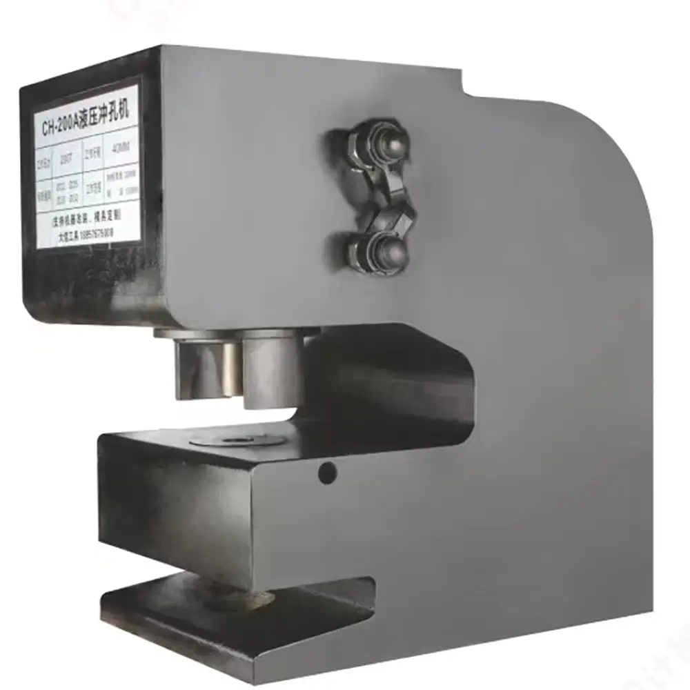 50 Ton CH-100 Mini Hydraulic Small Portable Steel Hole Punching Machine