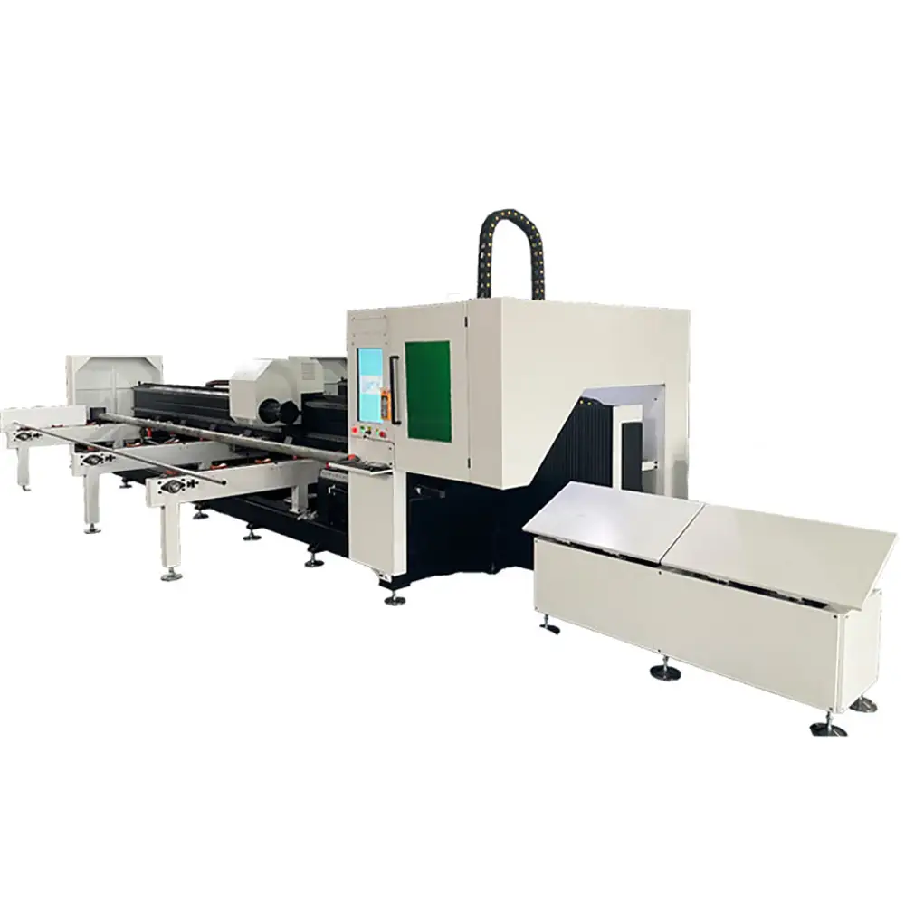 6 Meters Double Chuck CNC Metal Pipe Laser Cutter Tube Cutting Machine for Steel Metal