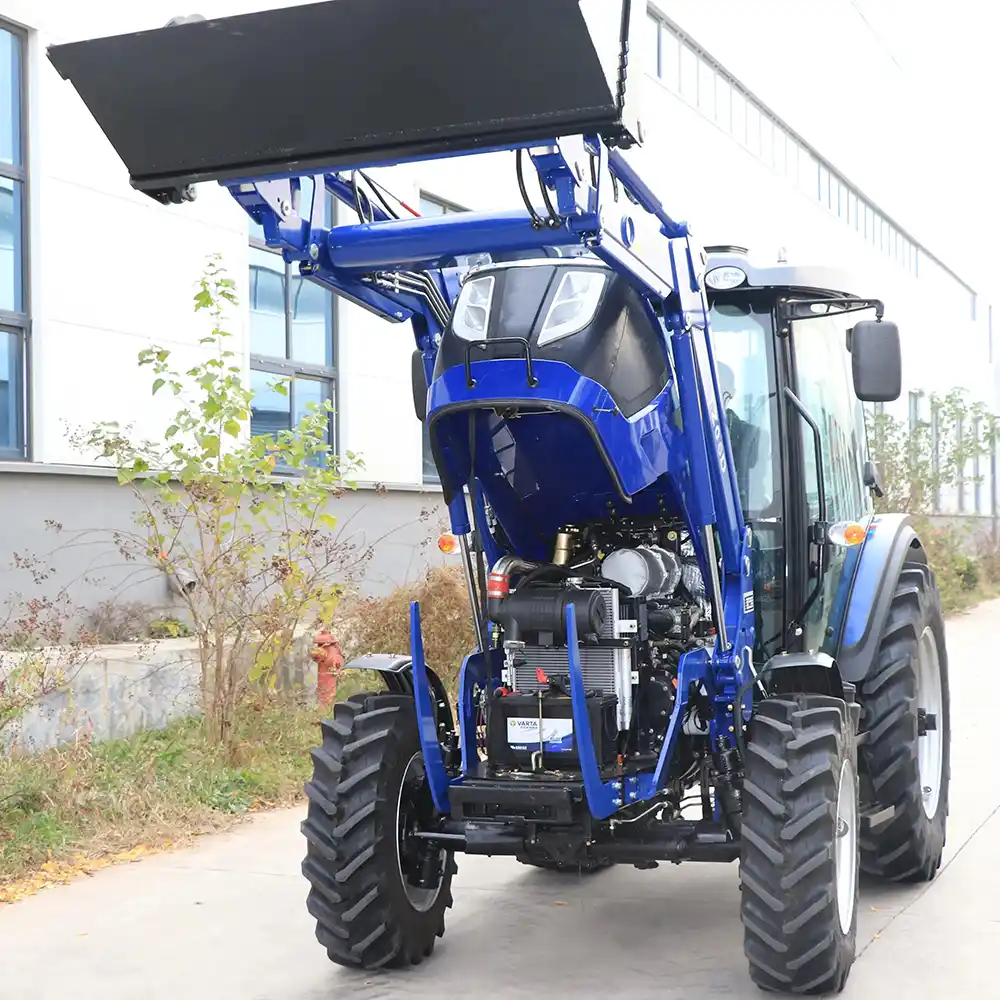75 HP Agricultural Tractor Euro 5 Compact Tractor 4WD Wheeled Tractor