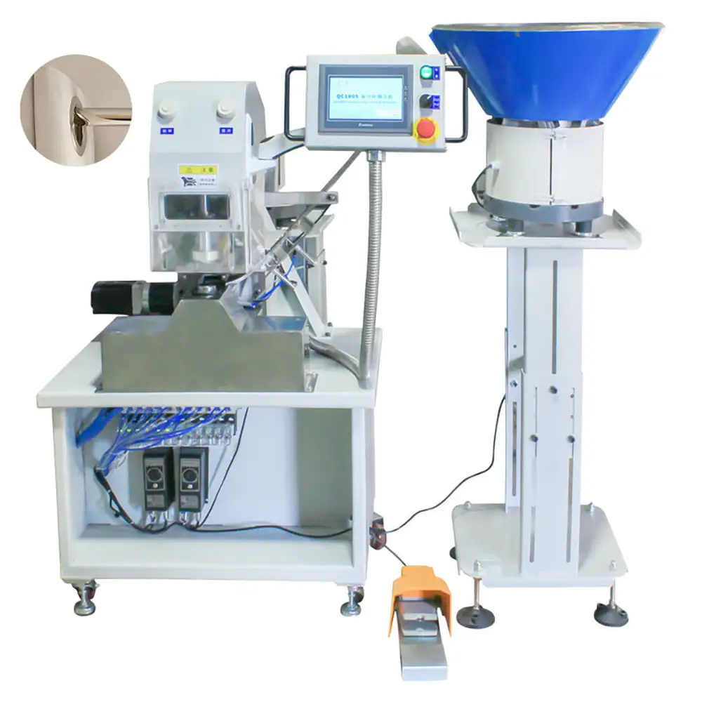 Adjustable Automatic Curtain Ring Riveting Machine Curtain Hole Punching Machine