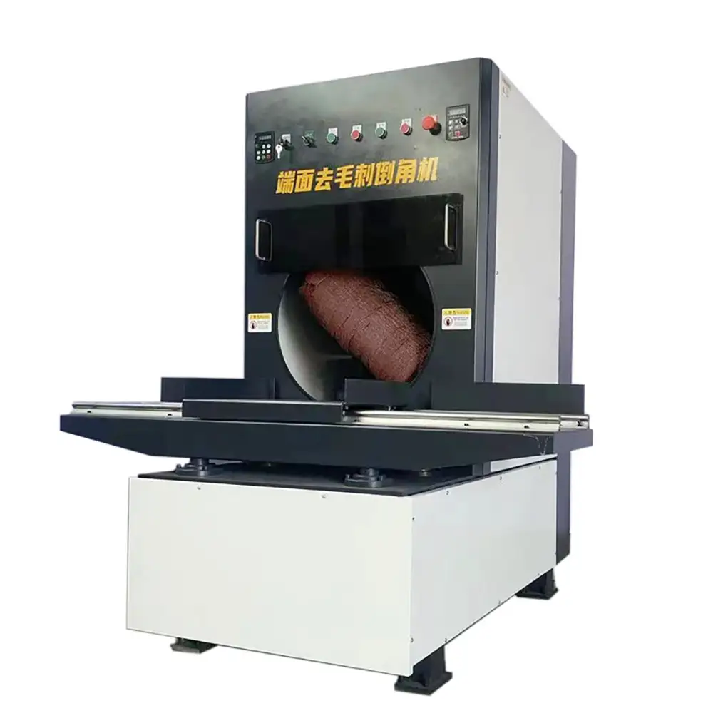 Aluminium Profiles Metal Cut Face Processing Deburring Chamfer Grinding Polishing Deburring Machine
