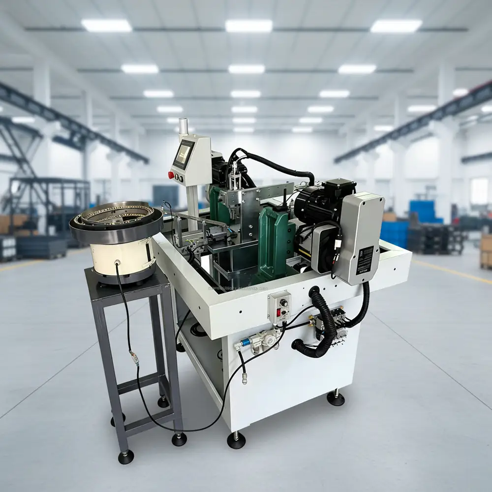 Automatic Electric Tapping and Chamfering Machine for Internal Screw Threads Precision CNC Threading Machine