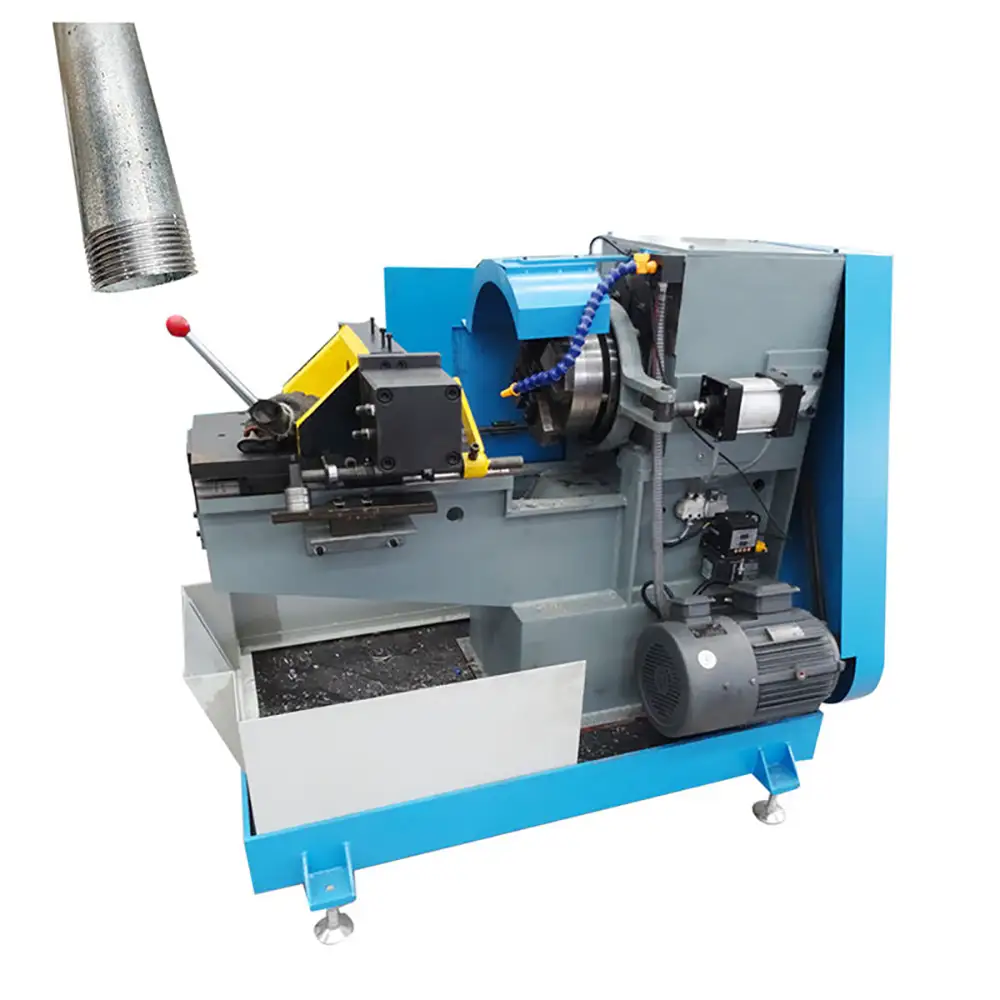 Automatic Hydraulic High Speed Threading Machine, Screw Thread Rolling Machine for Rebar Tubes Face