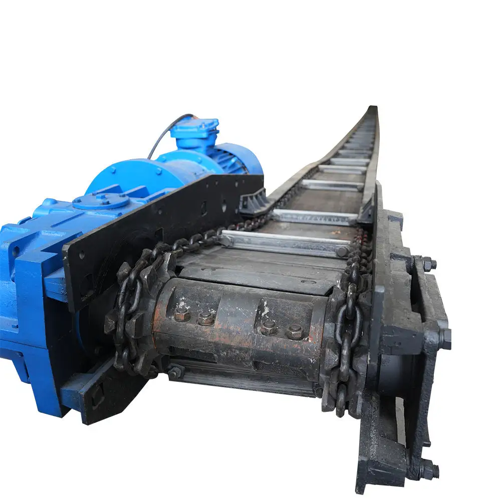 BHL Ring Chain Scraper Conveyor, MS Drag Chain Scraper Conveyor