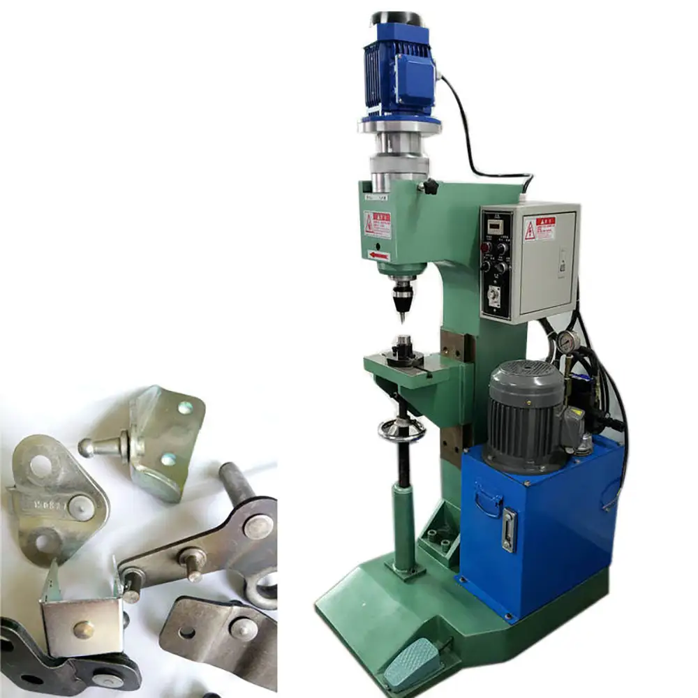 Bicycle Pedal Pedal Screw Wheel Hydraulic Rotary Riveting Machine