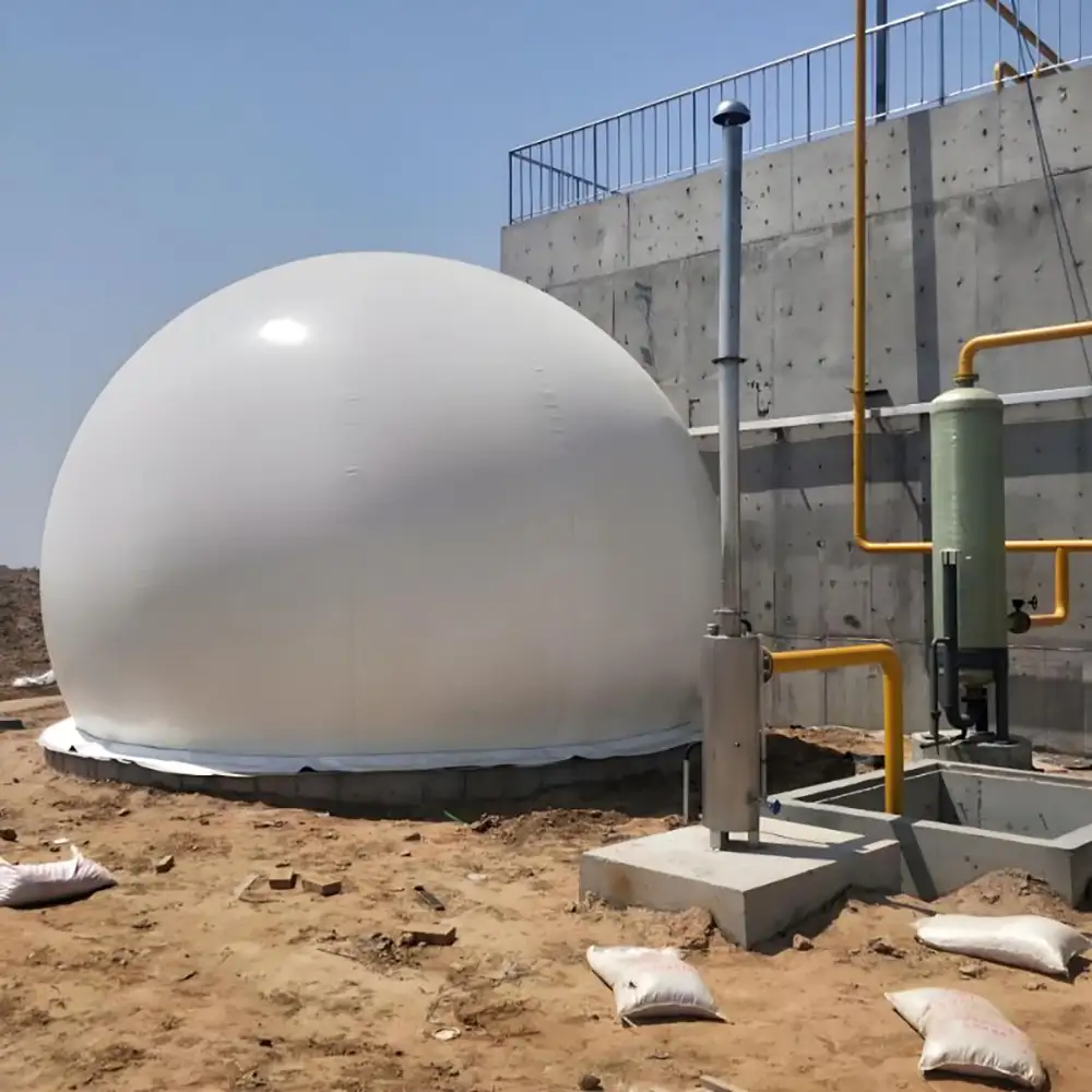 Biogas Double Membrane Gas Storage Cabinet Biogas Storage Cabinet Double Membrane Gas Cabinet Biogas Utilization