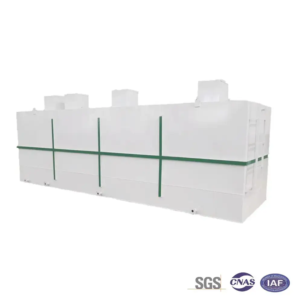 Buried Integrated Sewage Treatment Equipment Rural Living Medical Hotel Food Factory
