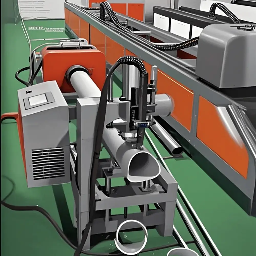 Cnc Automatic Pipe Plasma Cutting Machine Carbon Steel Pipe Cutter to Cut off Cut Holes Notches
