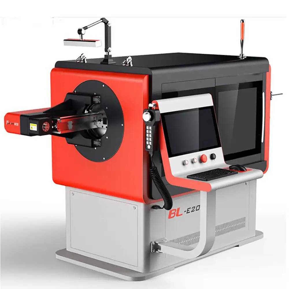 CNC Automatic Round Pipe Pier Head End Forming and Bending Machine
