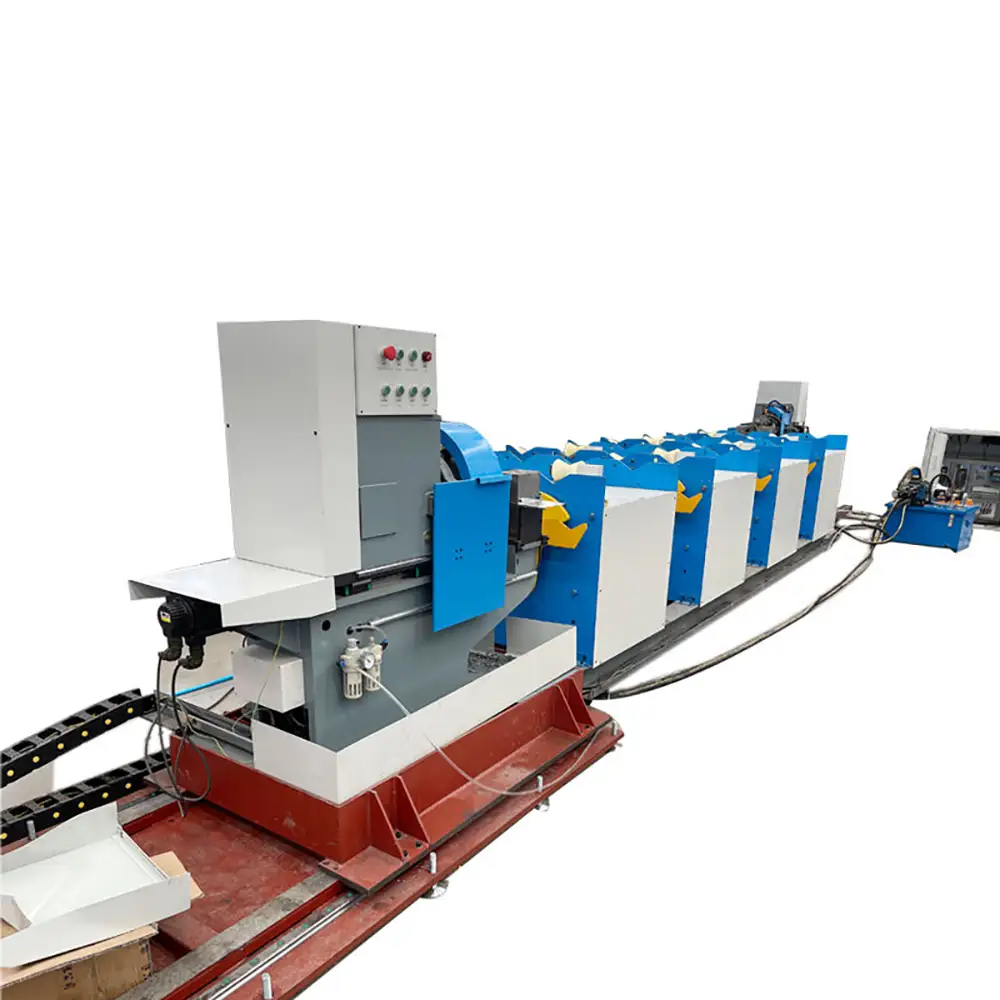 CNC Automatic Threading Machine for Firefighting Pipe Double Heads Feeding Automatically