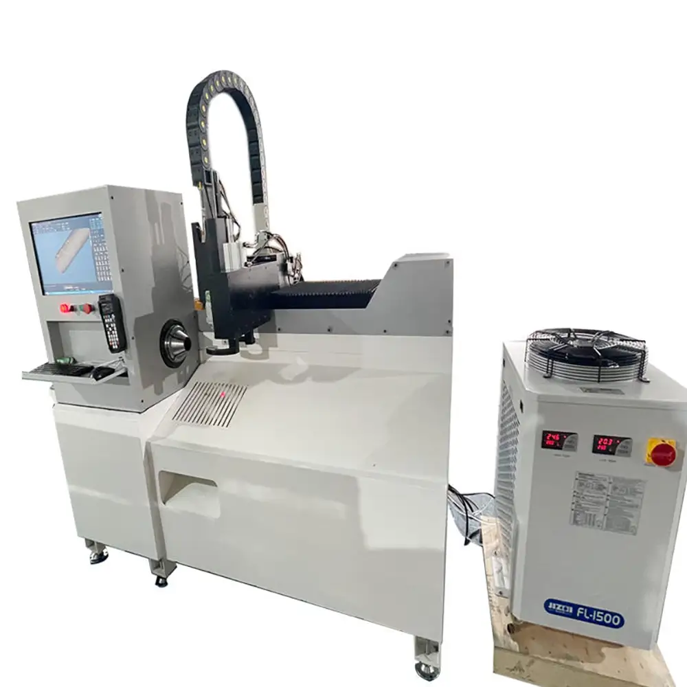 CNC Laser Pipe Cutter, Fiber Laser Cutting Tube Machine