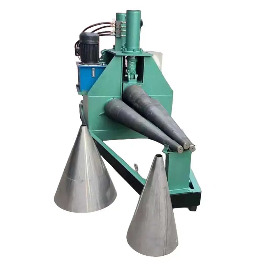 Conical Workpiece Making Tool Cnc Hydraulic Cone Rolling Machine Metal Sheet Bending Equipment