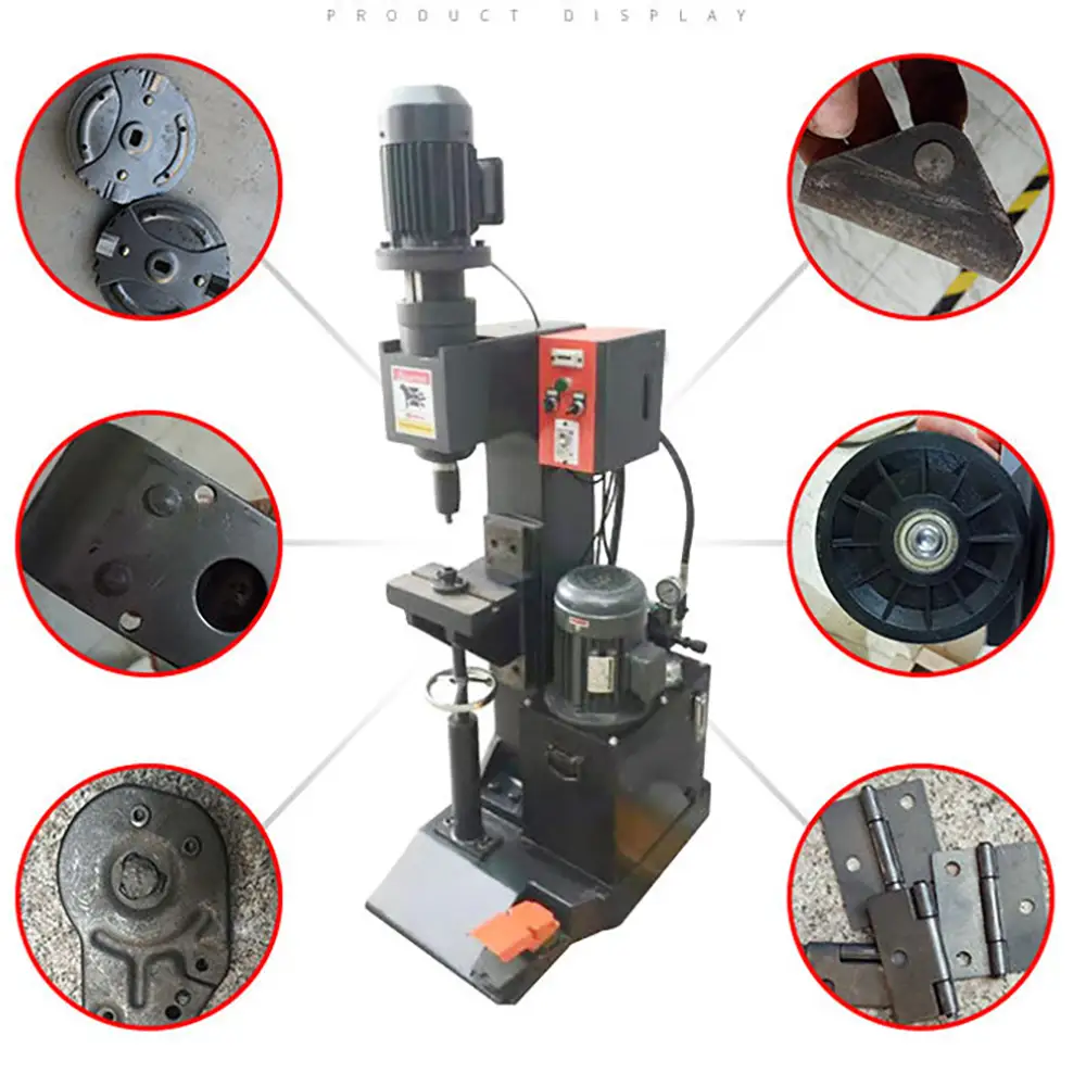 Customized Heads Hydraulic Driving Riveting Machine for Brake Lining Connection Clutch Riveter