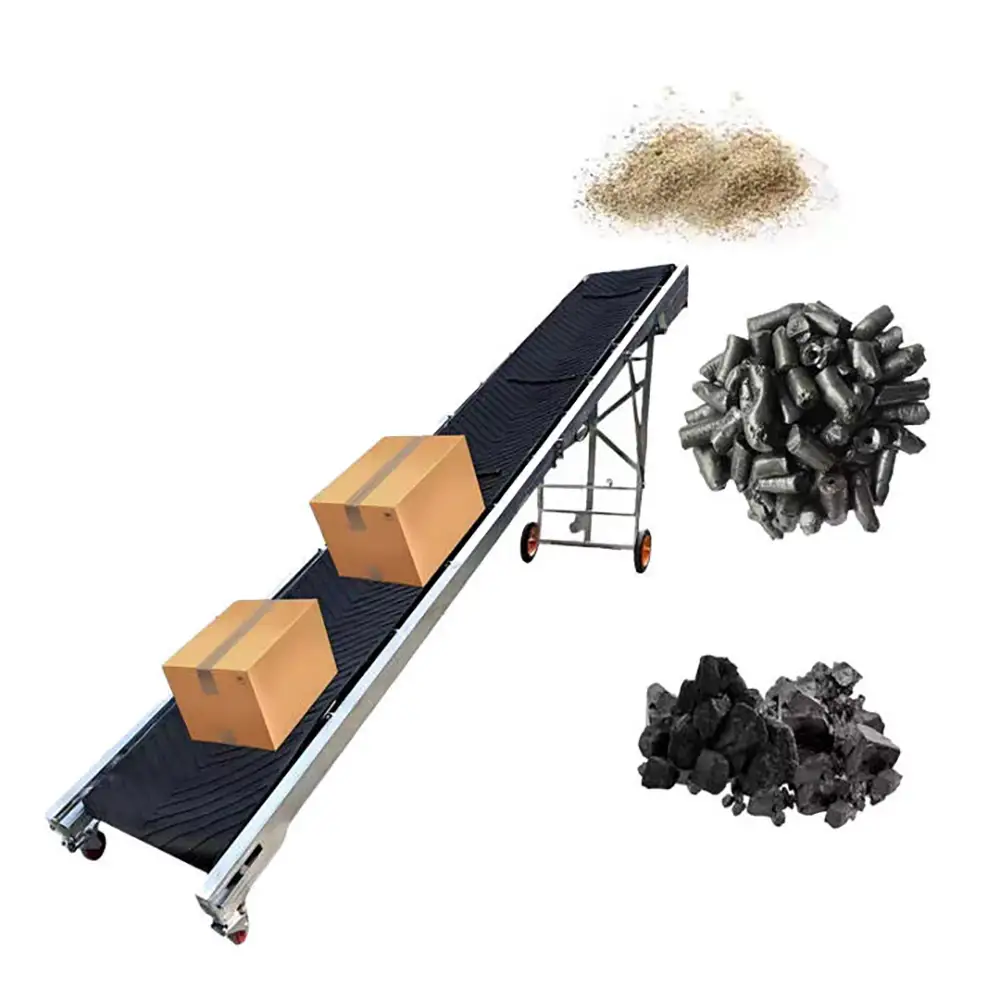 DY Portable Belt Conveyor, Mobile Type Belting Conveyor