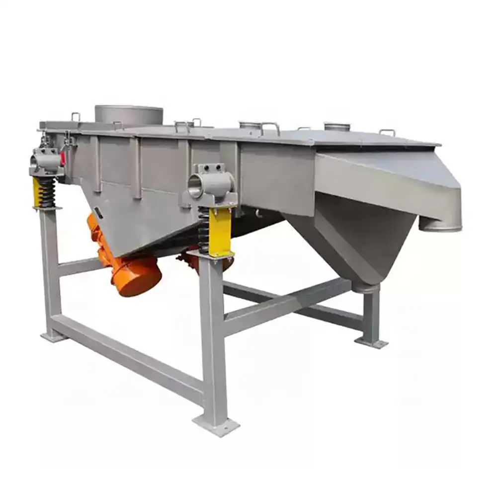 DZSF Heavy Duty Motor Vibrating Screen, Rock and Stone Vibration Screen Equipment
