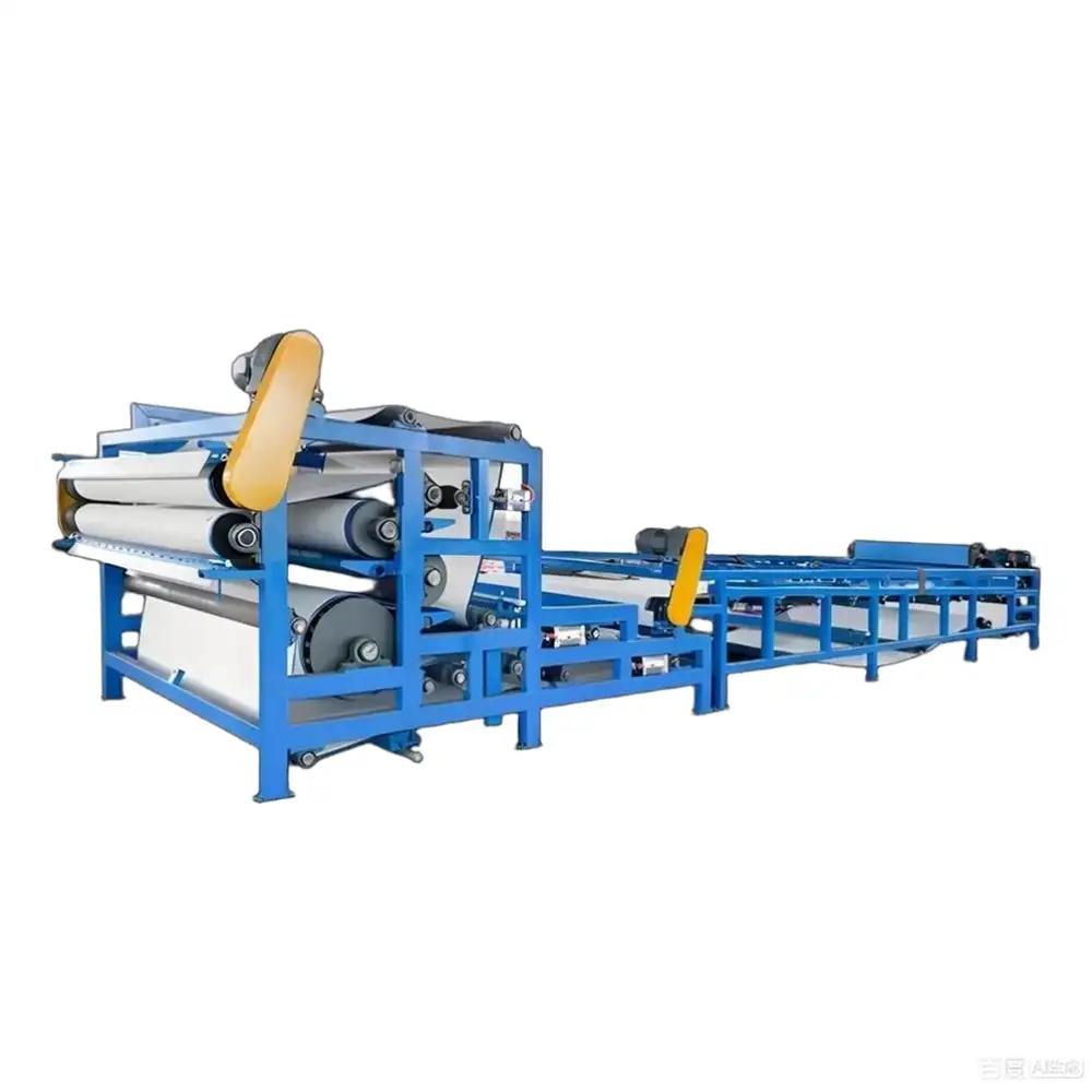 Easy Maintenance Belt Filter Press for Printing and Dyeing Wastewater Sludge