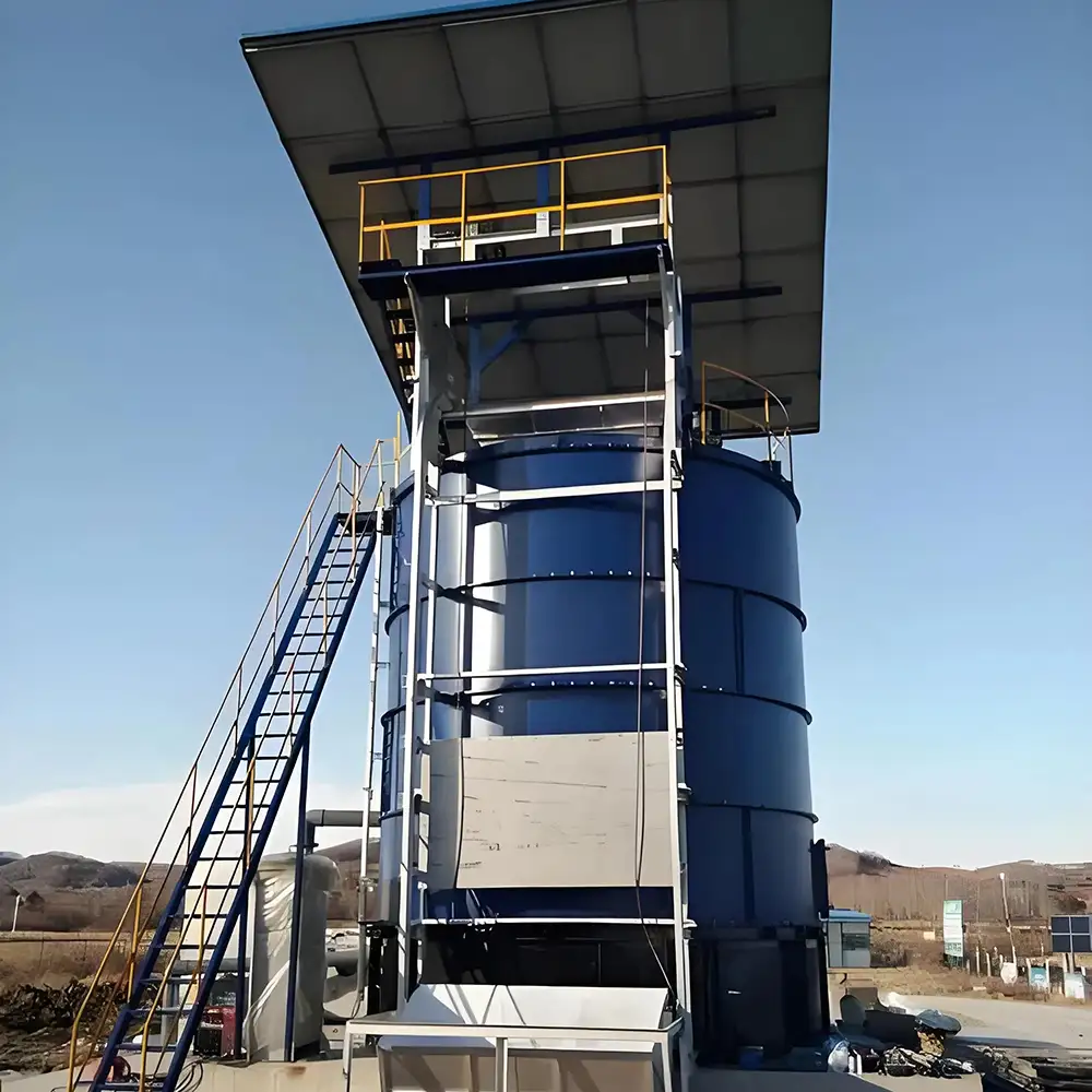 Fermentation of Livestock Manure and Kitchen Waste Organic Fertilizer Fermentation Tank