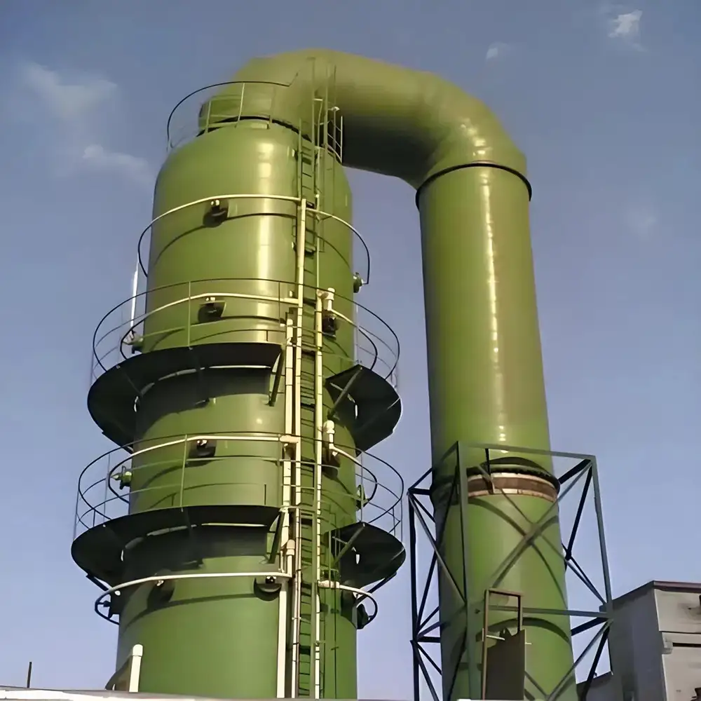 FRP Purification Tower/ Boiler Flue Gas Treatment/ Desulfurization and Denitrification Equipment