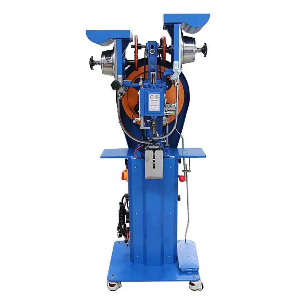Fully Automatic New Grommet Riveting Machine with Bearing & Motor Efficient Belt Riveting Solution