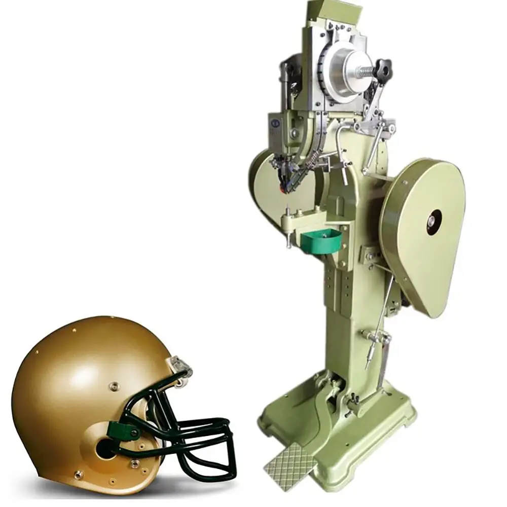 Helmet Metal Button Press Machine Steel Button Riveting Machine Clothing Decorative Rivets Buttoning Machinery