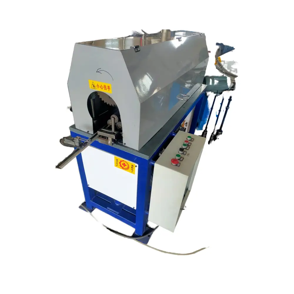 Hydraulic Core Tube Roll Punching Machine Exhaust Pipe Piercing Hydraulic Core Tube Roll Punching Machine