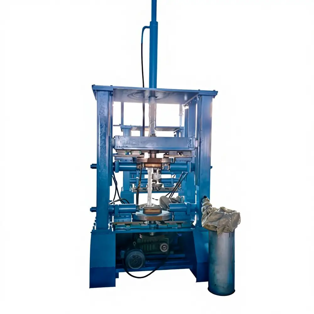 Hydraulic Double-Head Muffler Sealing Machine | Muffler Shell Manufacture