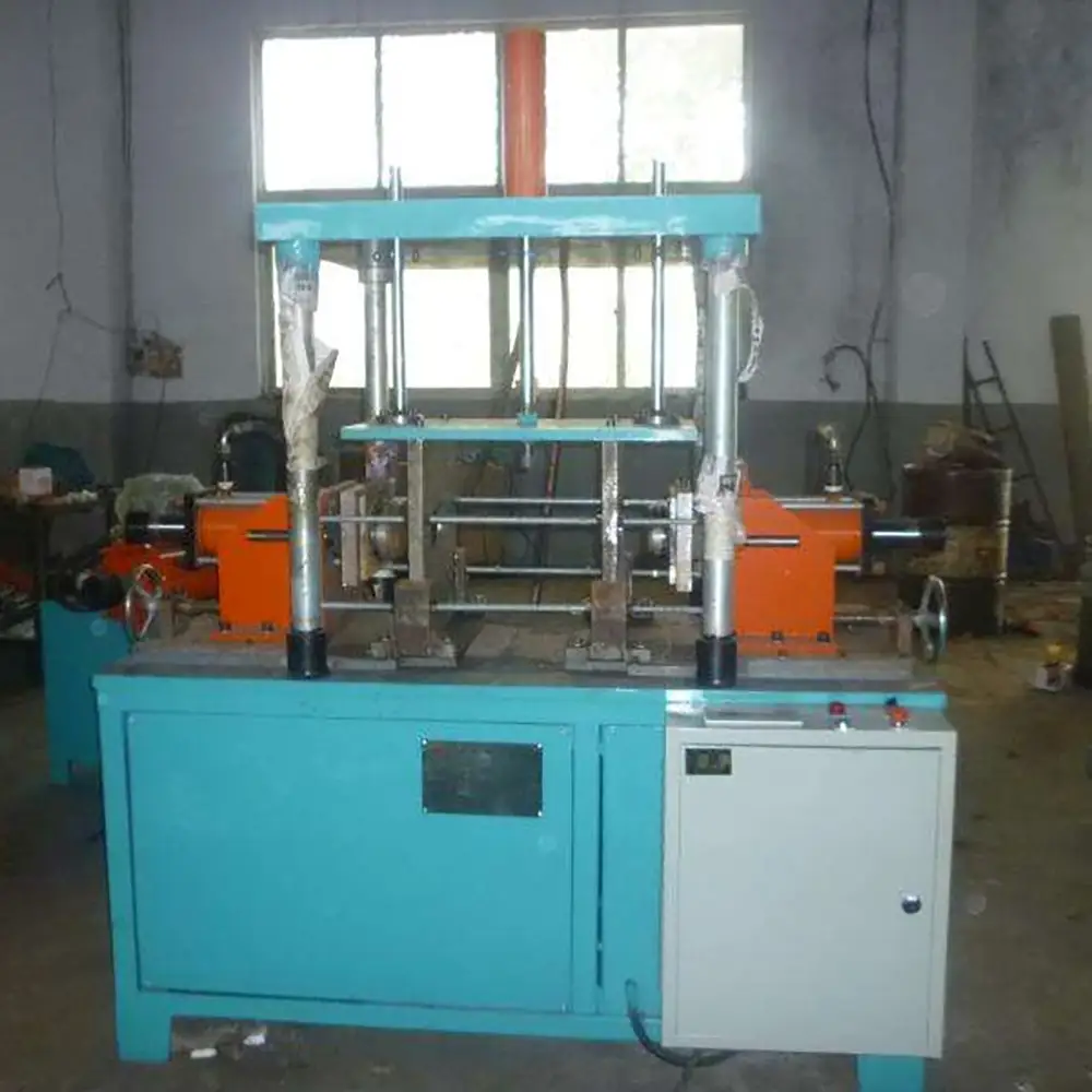 Hydraulic Muffler End Flanging Forming Machine Motorcycle Car Exhaust Silencer Molding Flanging Manufacturing Machines