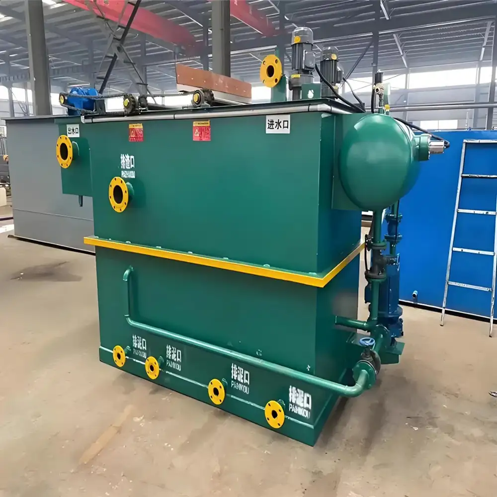 Industrial Agriculture Wanze Plastic Film Wrapping+LCL Flotation Unit Waste Water Treatment Floatation