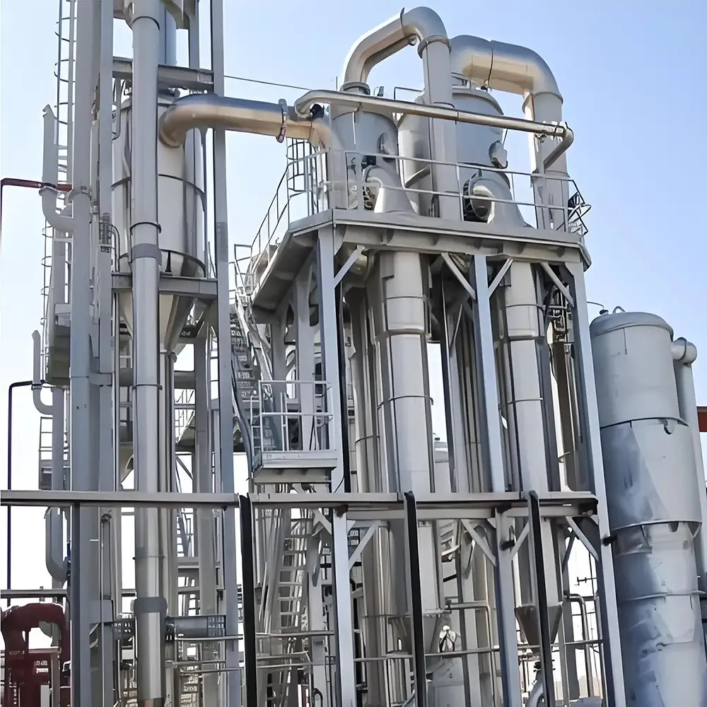 Industrial Wastewater Treatment Wastewater Treatment Plant Mvr Forced Circulation Crystallization Evaporator