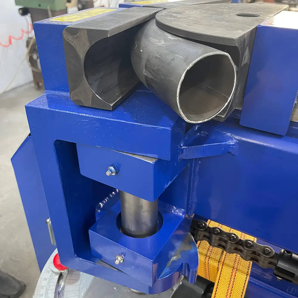 Max Diameter 76 mm Semi-automatic Pipe Bending Machine Tube Bender