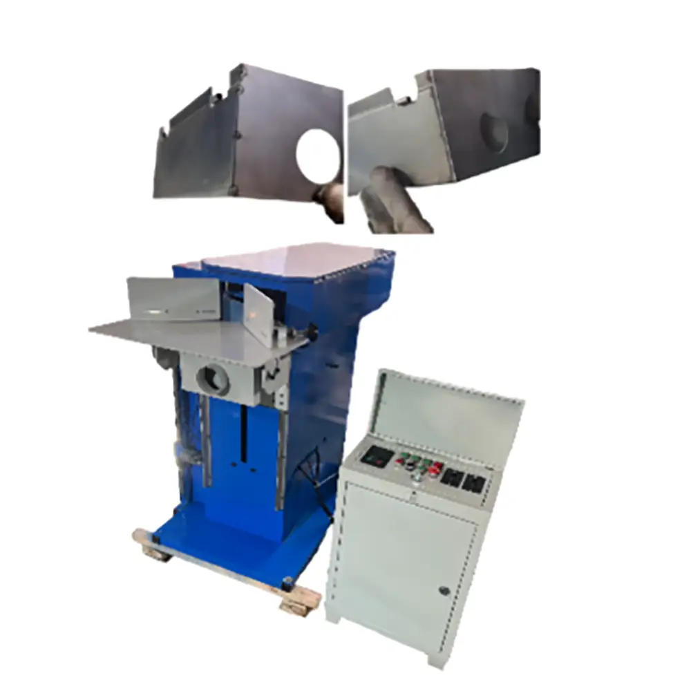Metal Box Edge Polisher: Right-Angle/Folded-Angle Deburring & Weld Grinding with Smooth Edge Finish