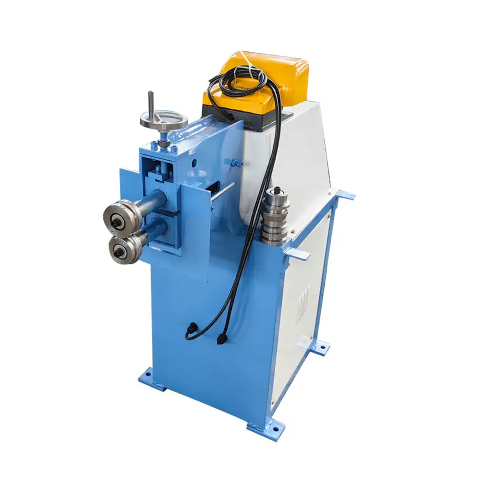 Metal Round Pipe Beading Machine Electric Wire Reeling Machine