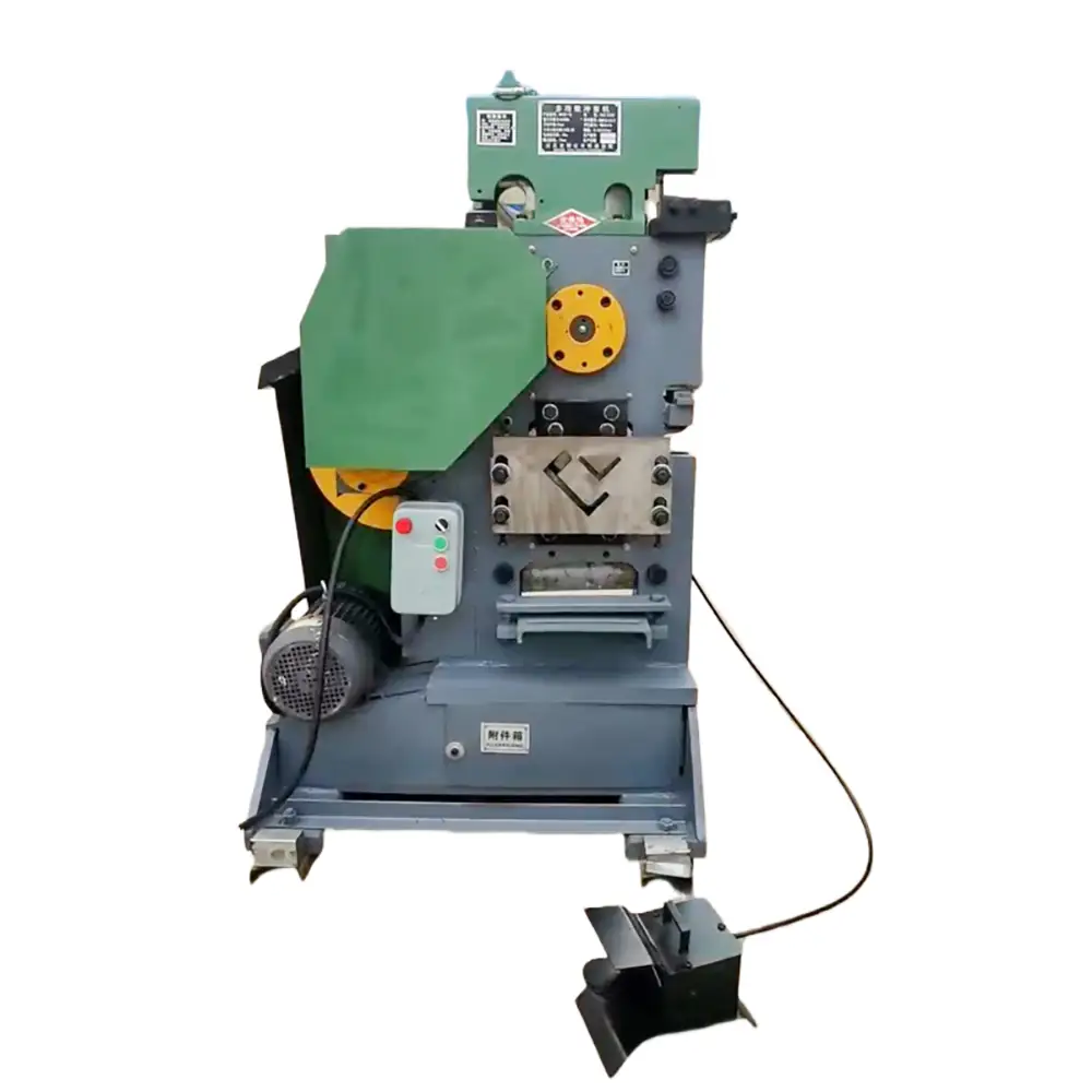 Multi-function Punching and Shearing Machine | Channel Steel Angle Steel Flat Steel Punching Machine