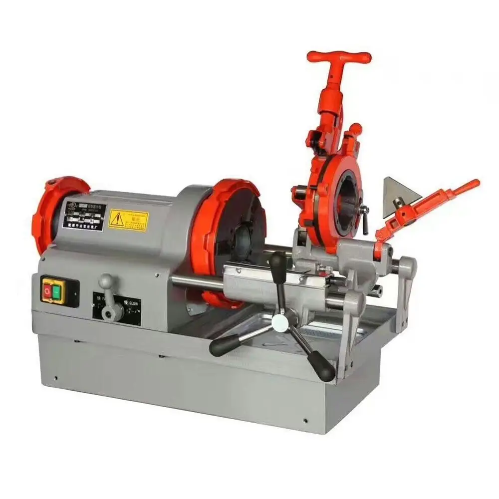Multifunction 1/2＂-4＂ Steel Metal Pipe Threader Electric Pipe Threading Machine