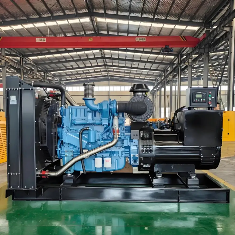 Naturally Aspirated AC Three Phase Gas Engine Quiet Chassis Generator