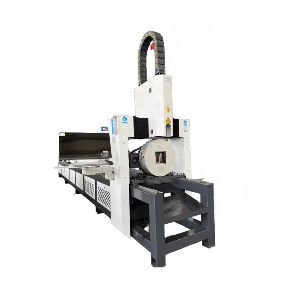 Pneumatic Chuck Laser Cutter Square/Round Tube Pneumatic Chuck Fiber Laser Cutting Machine