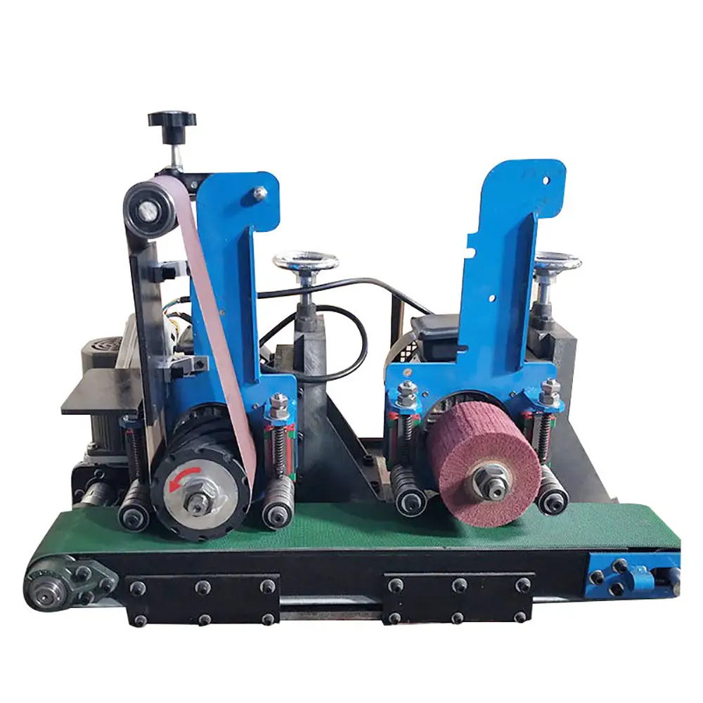Portable Small Bench Belt Sander Sanding Polishing Tool Machinery for Laser Cutting Parts Knife Sharpening Machine