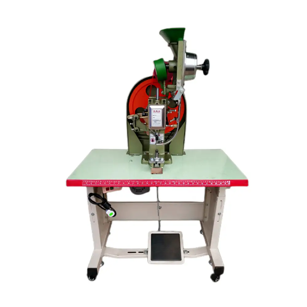 Riveting Machine Suitable for Riveting of Belts Shoes Various Leather Goods Riveting Machine