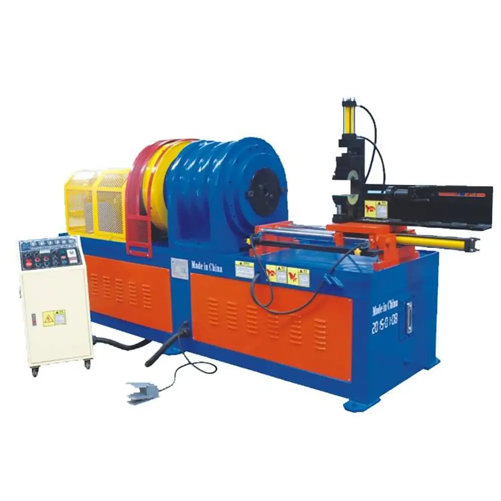Semi- Automatic Handrail Embossing Machine Iron Pipe Embossing Machine