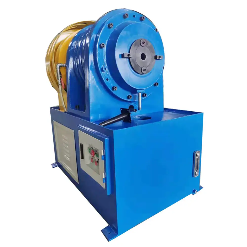 Semi-Automatic Tube Embossing and Tapering Machine for Furniture Legs