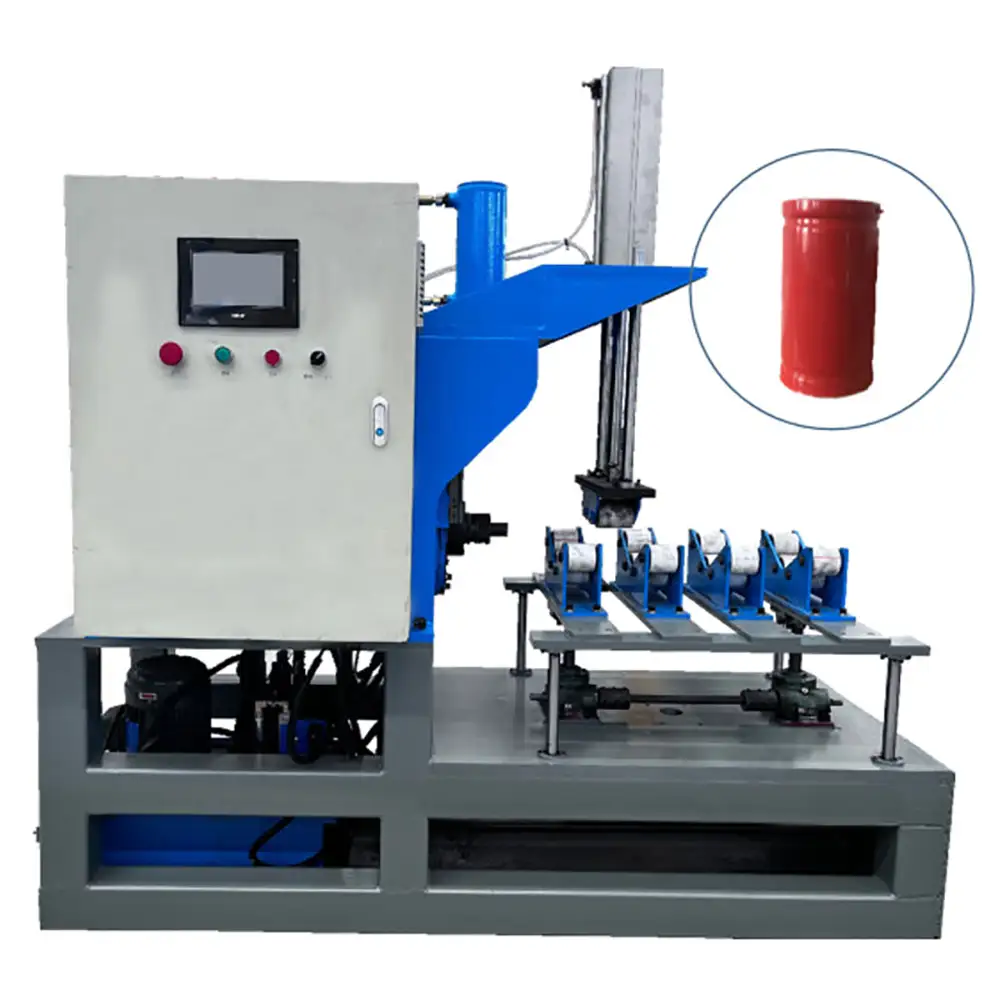 Single Station Semi-Automatic Pipe End Grooving Machine