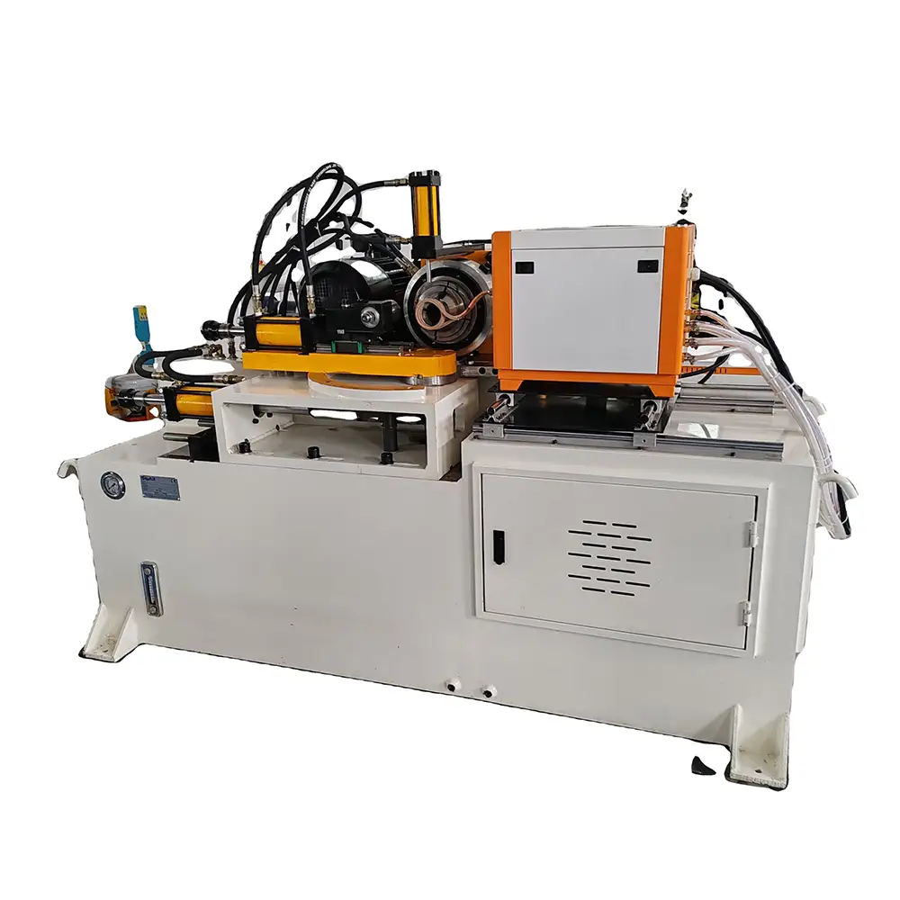 Stainless Steel & Aluminum Tube End Closing Machine with Pipe Sealing & Forming