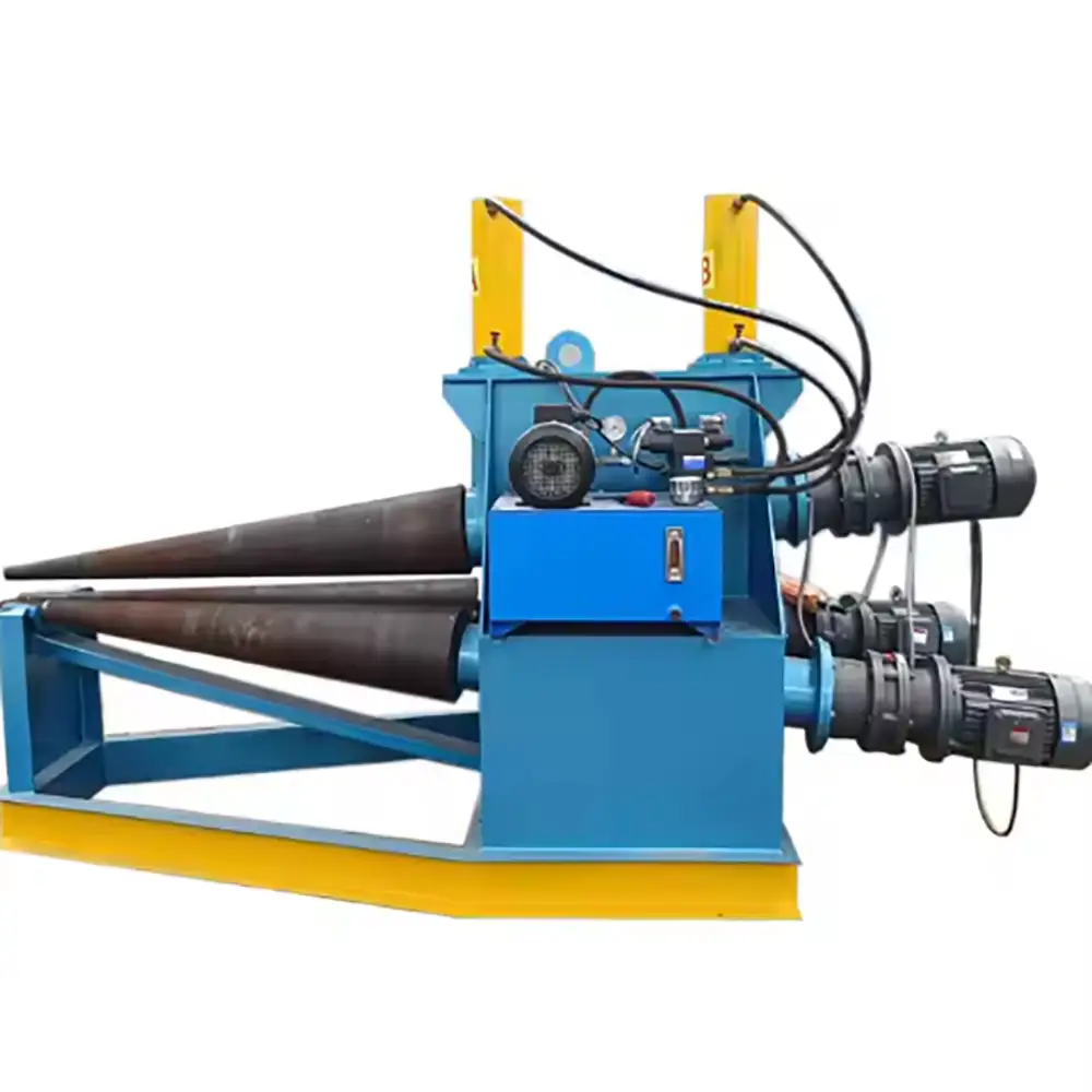 Tank Vessel Fabrication Machine Hydraulic Cone Roller for Oil Gas Chemical Industry Applications