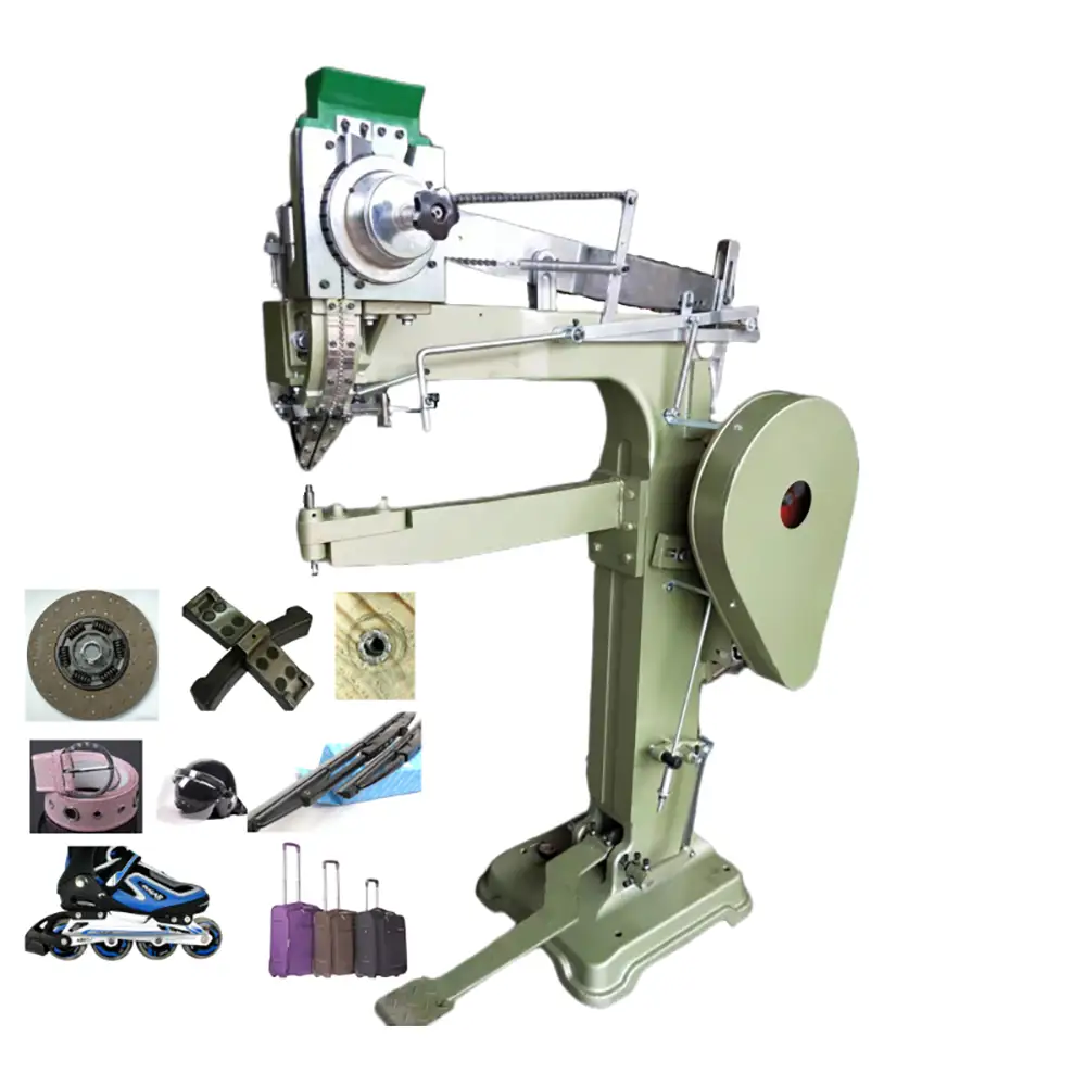 Turnover Box Luggage Golf Bag Clutch Brake Shoes Riveting Machine with CE