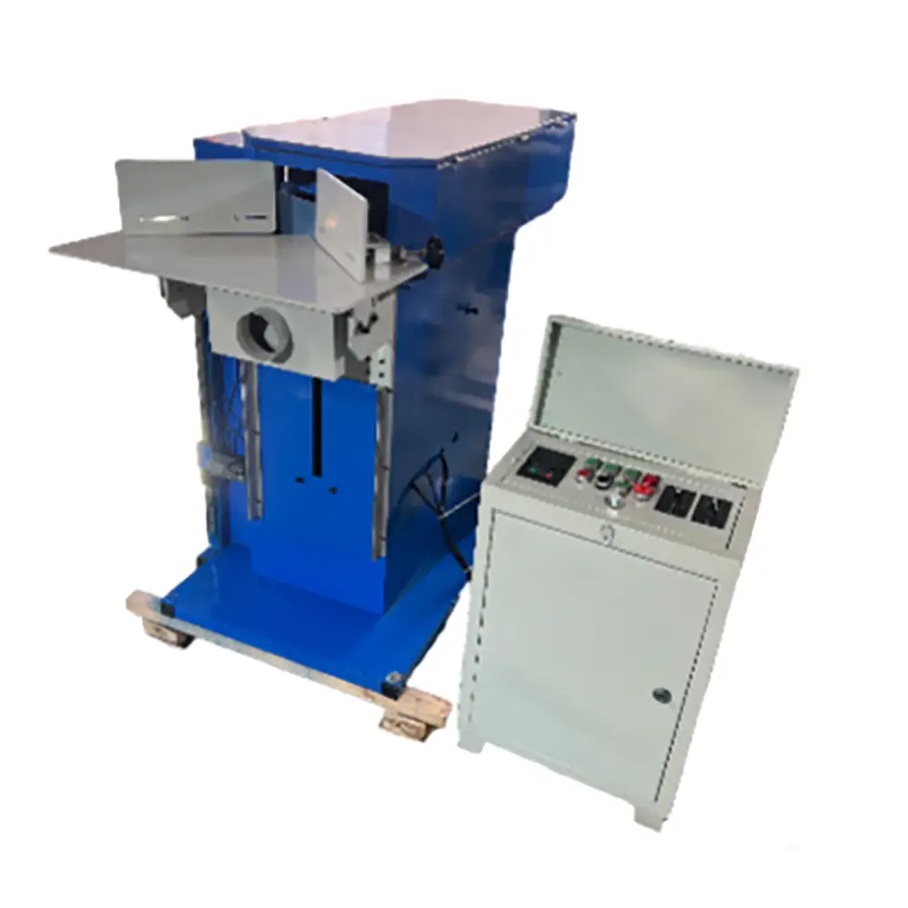 Vertical Abrasive Belt Grinding Polishing Machine Box Angle Grinders with Lifting Function
