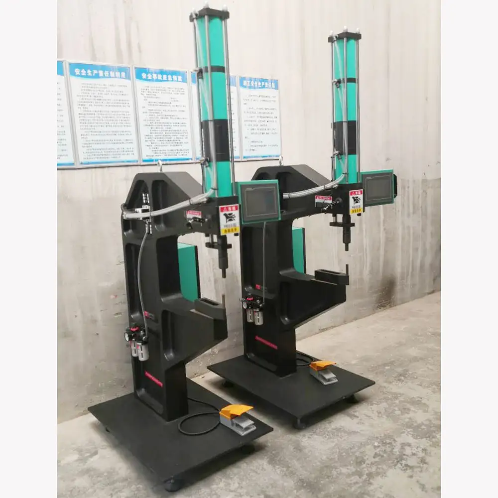 Weldless Beam Assisted Semi-Automatic Pneumatic Power Riveting Machine