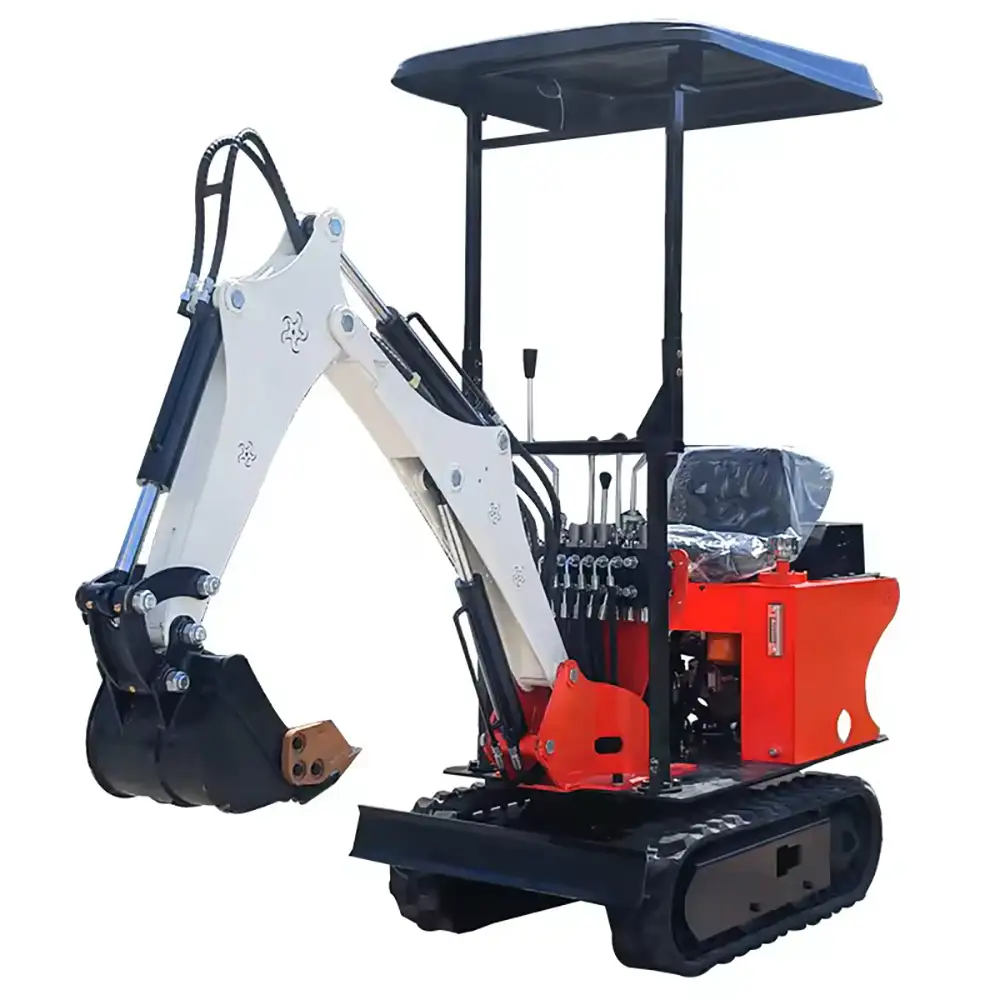 WTKV08 Mini Excavator, Bucket, Power 7kw, Digging Depth 1200mm Weight 700kg